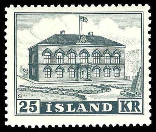 ICELAND-b-Post 1904 ISSUES (67 on) 273  Mint (ID # 78147)