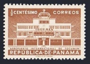 Panama 398 two stamps, MNH. Michel 445. Tocumen International Airport, 1955.