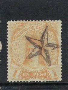 Guatemala SC 14 Star Cancel VFU (1dqm)