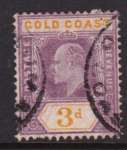 Album Treasures Gold Coast Scott # 42  3p  Edward VII  VF Used CDS