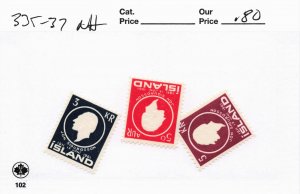 ICELAND  335-37   MLH