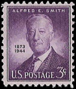 U.S. Scott # 937  1945 3c pur  Alfred E. Smith  mint-nh- vf