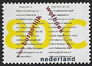 Netherlands - # 805 - New Civil Code - MNH....(G13)