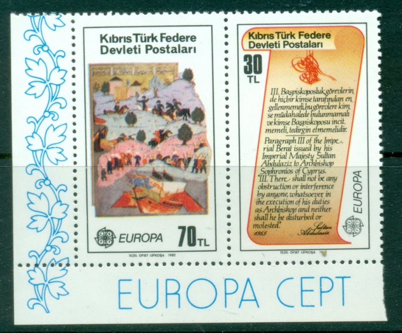 Cyprus Turkish 1982 Europa MUH