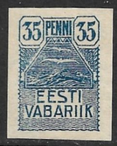 ESTONIA 1919-20 35p Symbols Issue Sc 32 MH