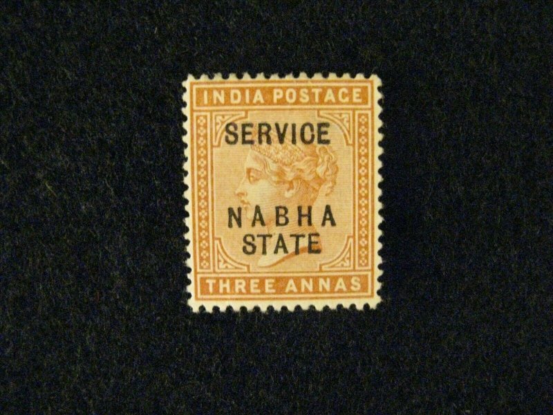  India-Nabha #O9 mint hinged  a209 1211