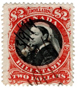 (I.B) Canada Revenue : Bill Stamp $2