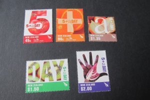 New Zealand 2006 Sc 2076-2080 set MNH