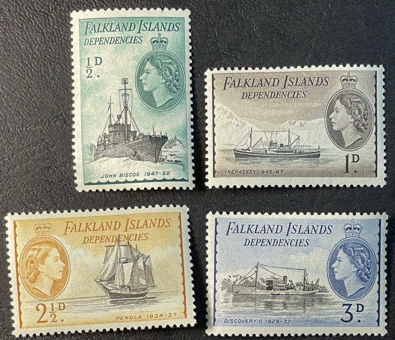 FALKLAND ISLAND DEP. # 1L19-1L31-MINT NEVER/HINGED---COMPLETE SET-----1954