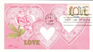 #1951 LOVE Colonial FDC