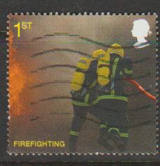 GB  QEII  SG 2958 fine used  2009 Firemen