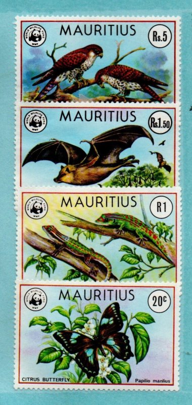 Mauritius 469-472 Set Mint Hinged