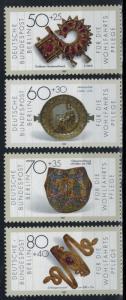 Germany - Berlin - Scott 9NB249-9NB252 MNH