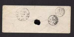 SARDINA  1862  10c    on  COVER  to SEARPENO