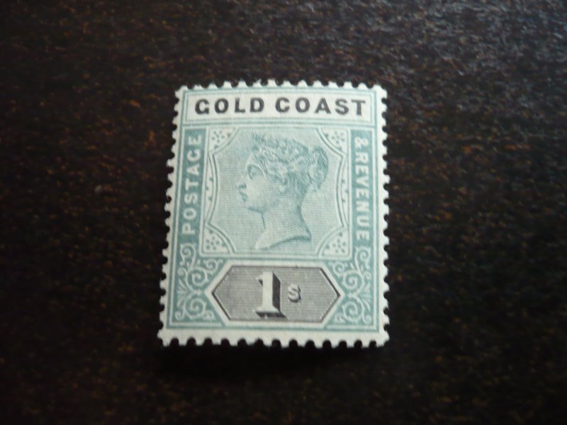 Stamps - Gold Coast - Scott# 32 - Mint Hinged Part Set of 1 Stamp