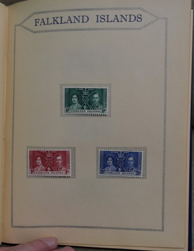 Doyle's_Stamps: KGVI Coronation Book of Stamps of the British Commonweal...