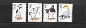 BIRDS - GREAT BRITAIN #1239-1242