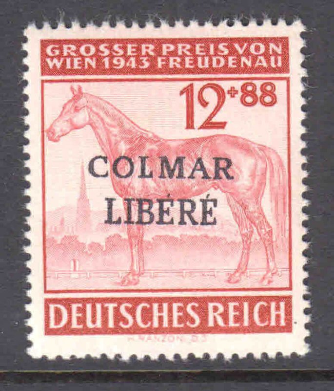 GERMANY B245 FRANCE COLMAR LIBERATION LOCAL OVERPRINT OG NH VF