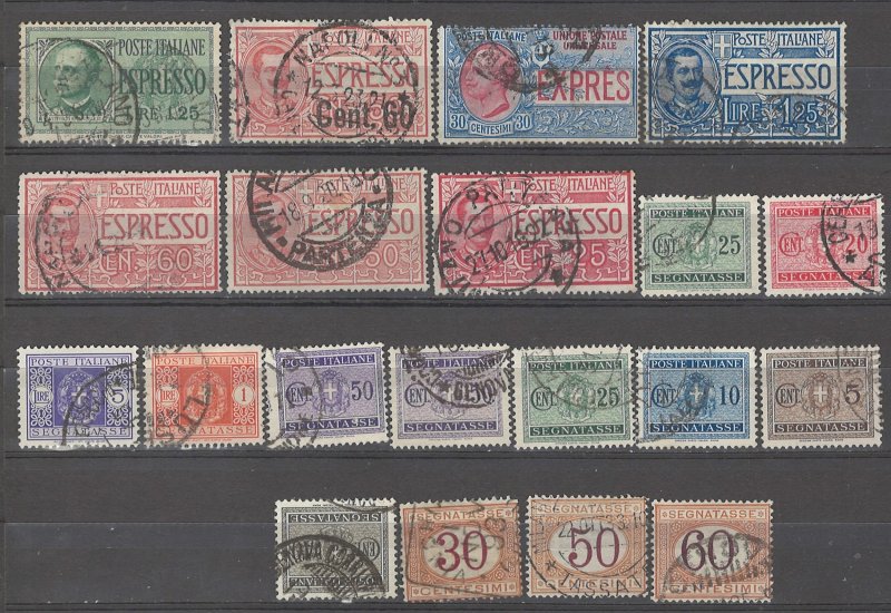 COLLECTION LOT # 4985 ITALY BOB 20 STAMPS 1870+ CV+$24 CLEARANCE