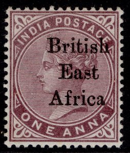 BRITISH EAST AFRICA QV SG50, 1a plum, M MINT.