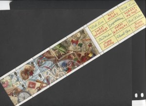 STAMP STATION PERTH GB #1426-1435 Memories MNH Pane of 10 with Labels Used