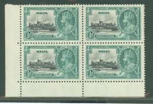 Malta #184 var Mint (NH) Multiple