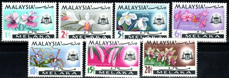 Malaysia Malacca #67-73 F-VF Unused CV $5.70 (A588)