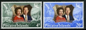 Pitcairn Islands # 127-8, Mint Never Hinge. CV $ 1.15