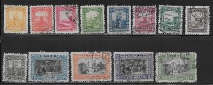 Colombia C121-C133 1941 Views set Used