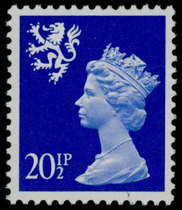 Great Britain - Scotland SMH40 MNH Queen Elizabeth Machin Head