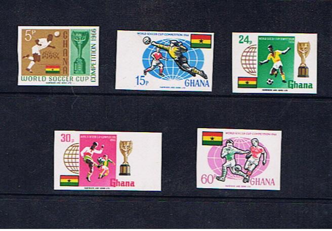 GHANA 1966 WORLD CUP IMPERF