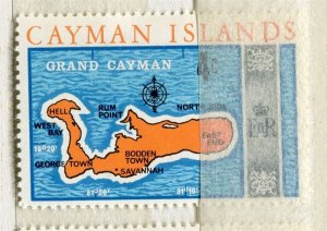 CAYMAN ISLANDS; 1969 early QEII Pictorial issue fine Mint hinged 4c. value