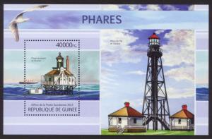 Guinea - New Issue - MNH Lighthouses (S/S)