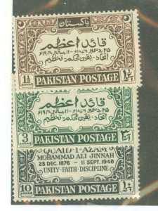 Pakistan #44-6 Mint (NH) Single (Complete Set)