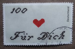 Germany #2097 100pf Fὔr Dich (For You) USED (2000)