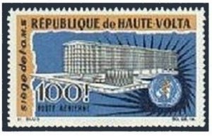 Burkina Faso C30,MNH.Michel 188. New WHO Headquarters,1966.