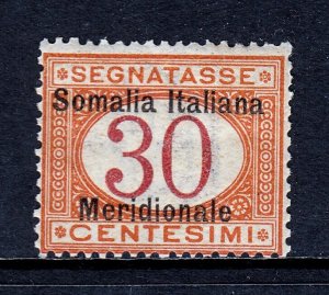 SOMALIA — SCOTT J4 — 1906 30c POSTAGE DUE ISSUE — MNH — SCV $52+