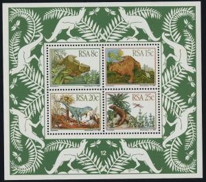 South Africa 606-9a MNH Dinosaurs