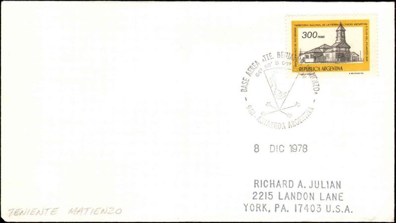 Argentina #39, Antarctic Cachet and/or Cancel