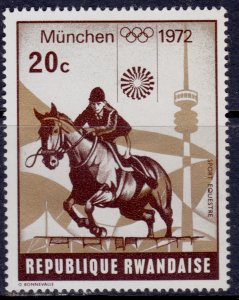 Rwanda, 1972, Summer Olympic Games - Munich, 20c, MNH**