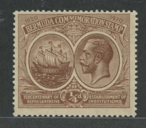 Bermuda #55 Unused Single (King)