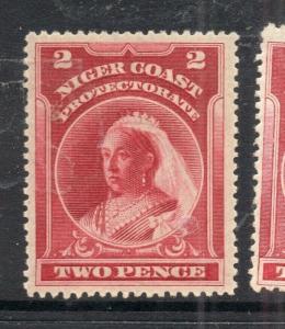 Niger Coast 1894-97 Early Issue Fine Mint Hinged 2d. 303807