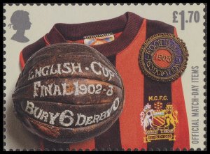 GB 4642c The FA Cup Official Match-Day Items £1.70 single (1 stamp) MNH 2022