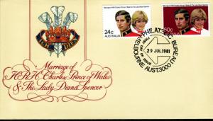 Australia 1981 FDC Royal Wedding!