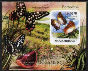 Mozambique 2011 Butterflies #4 imperf m/sheet unmounted mint
