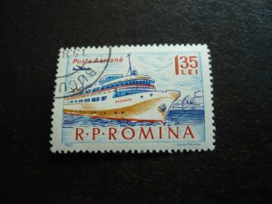 Stamps - Romania - Scott# C140 - CTO Part Set of 1 Stamp