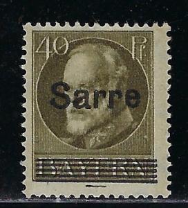 Saar - Scott # 30, mint hr