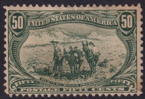 #291 Mint OG, Fine+, Small thins (CV $600 - ID39614) - Joseph Luft