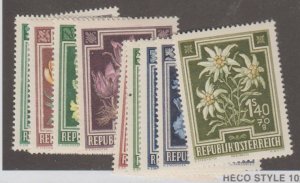 Austria Scott #B235-B244 Stamp  - Mint Set