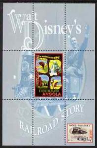 Angola 2000 Walt Disney's Railroad Story #2 perf s/sheet ...